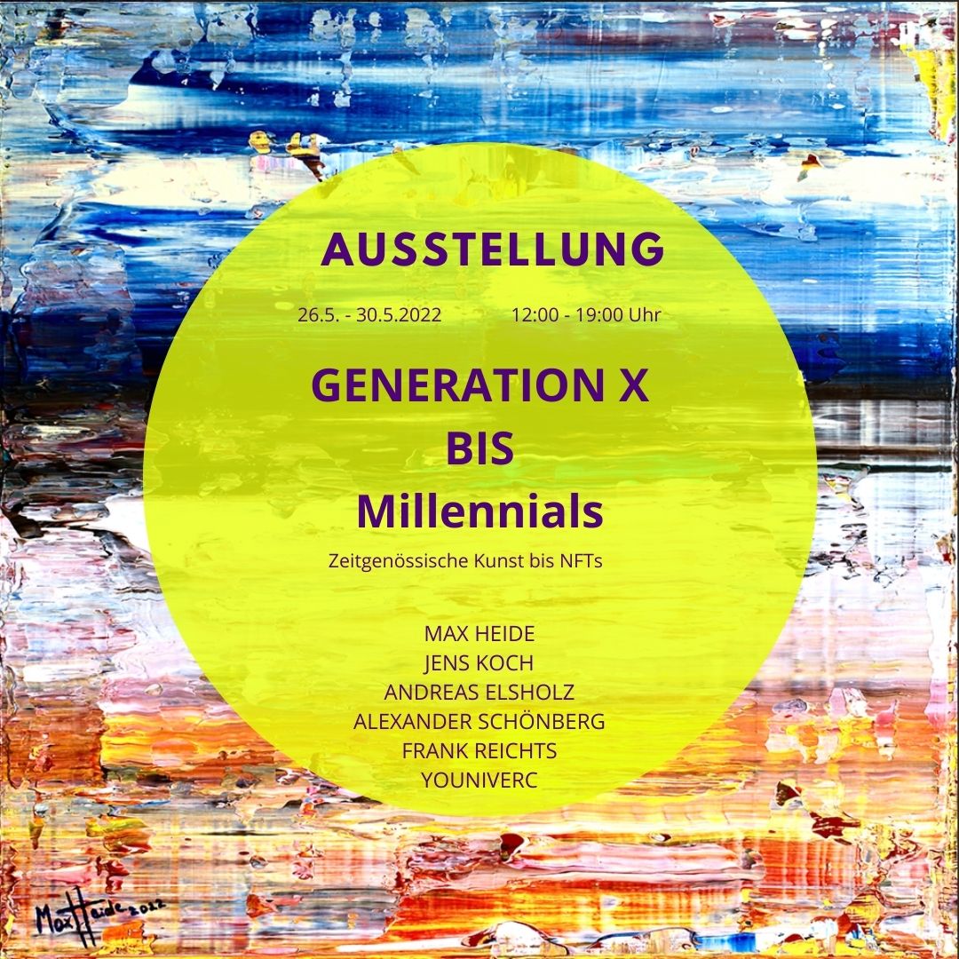"Generation X bis Millennials" - Ausstellung in Hamburg
